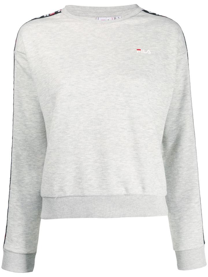Fila Side Logo Band Sweatshirt - Grey