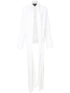 Gustavo Lins Mixed Cardigan - White