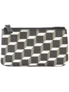 Pierre Hardy Cube Print Coin Purse - Black