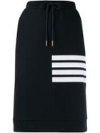 Thom Browne Four Stripe Track Skirt - Blue