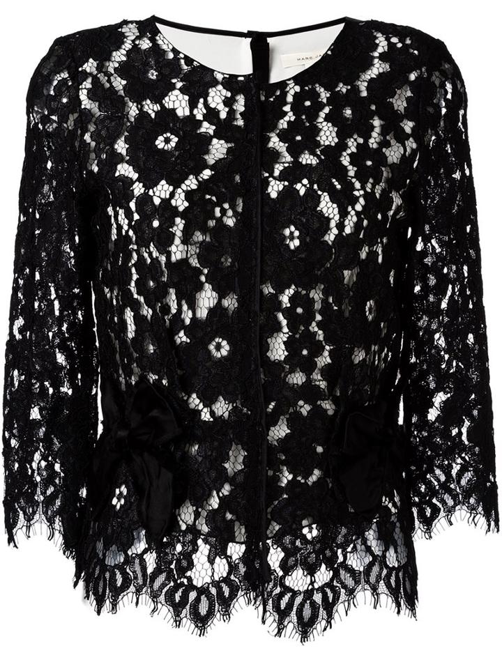 Marc Jacobs Floral Lace Blouse