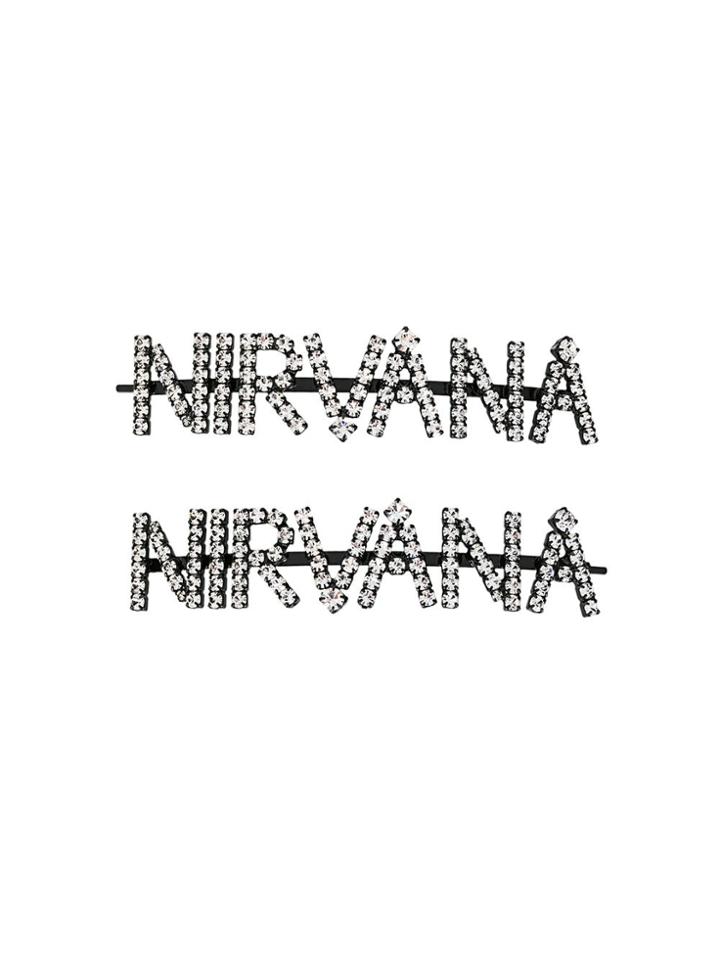 Ashley Williams Nirvana Hair Clips - Black