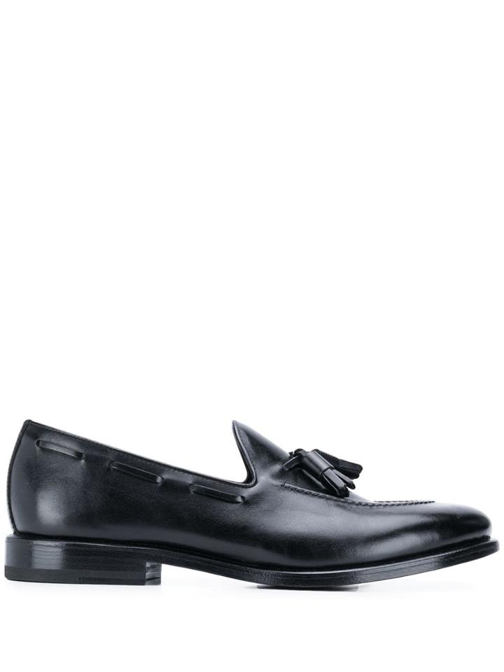 Henderson Baracco Tassel Embellished Loafers - Black
