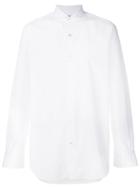 Finamore 1925 Napoli Long Sleeved Formal Shirt - White