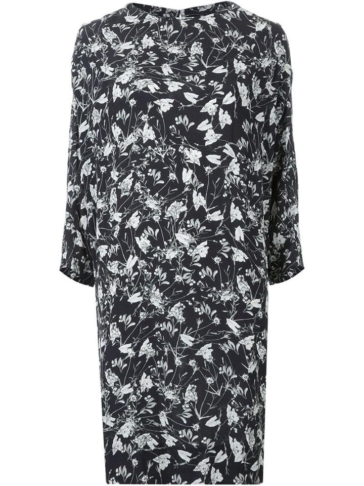Megan Park 'ivy' Shift Dress, Women's, Size: 12, Black, Viscose