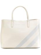 Marc Ellis - Logo Print Shoulder Bag - Women - Leather - One Size, White, Leather