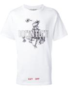 Off-white 'othelo's Downtown' T-shirt, Men's, Size: Medium, White, Cotton