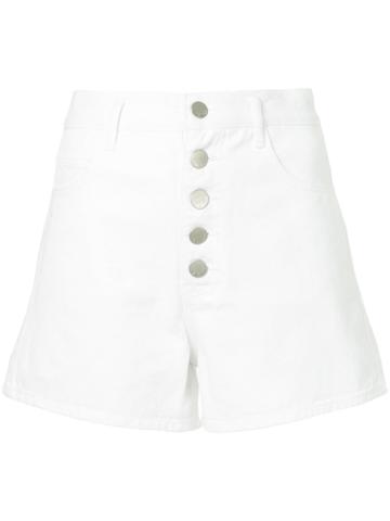 Vale Vines Shorts - White