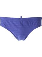 Dsquared2 Beachwear Swimming Slips, Men's, Size: 48, Blue, Polyamide/spandex/elastane