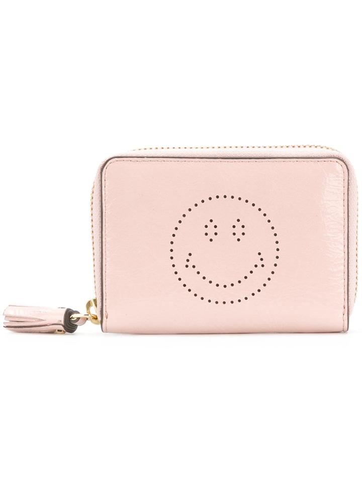 Anya Hindmarch Smiley Wallet - Pink