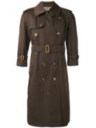 Burberry Vintage Belted Trendcoat, Adult Unisex, Size: Medium, Brown