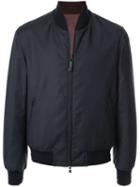 Brioni Reversible Bomber Jacket - Blue