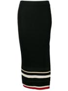 Cashmere In Love High-waisted Knitted Skirt - Black
