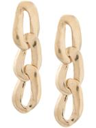 Marni Cable Chain Earrings - Gold
