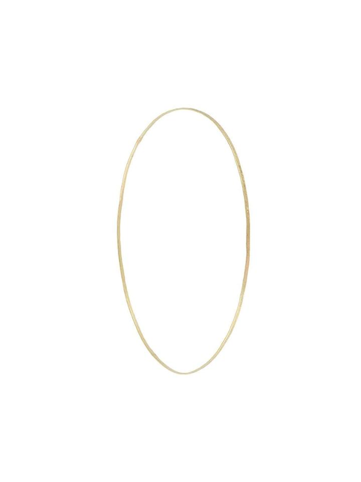 Wouters & Hendrix Gold 18kt Yellow Gold Hammered Thin Bangle -