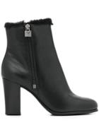 Michael Michael Kors Frenchie Ankle Boots - Black