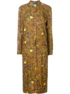Kenzo Vintage Paisley Shirt Dress, Women's, Size: 40