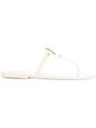 Tory Burch Liana Flat Sandals - White