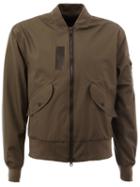 Yang Li Bomber Jacket, Men's, Size: 50, Green, Polyamide/spandex/elastane/polyester/polyurethane