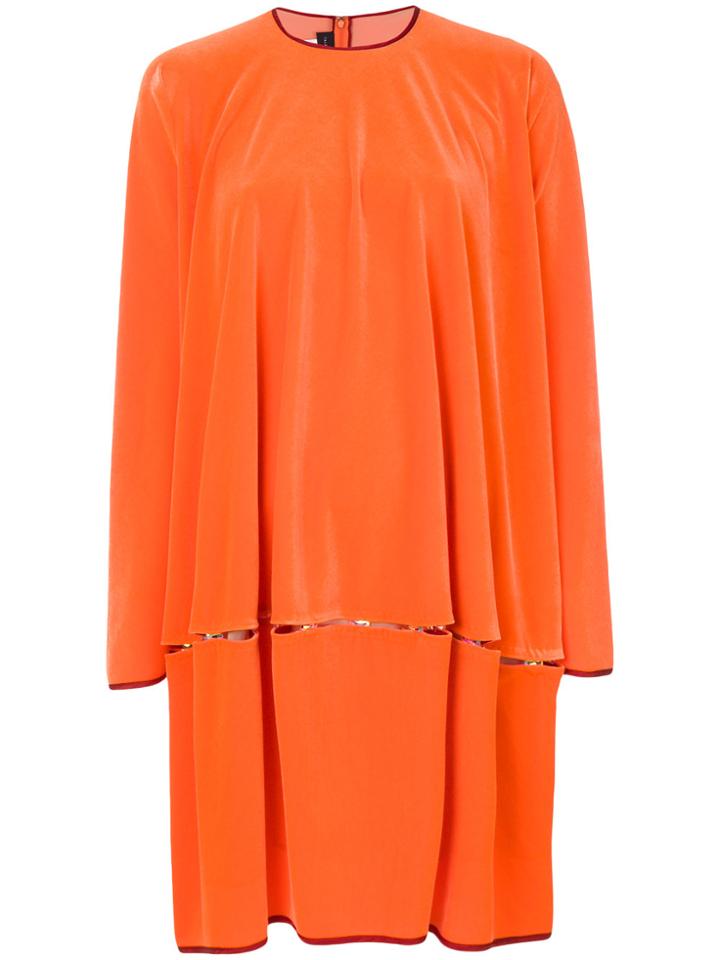 Talbot Runhof Nomoi1 Dress - Yellow & Orange