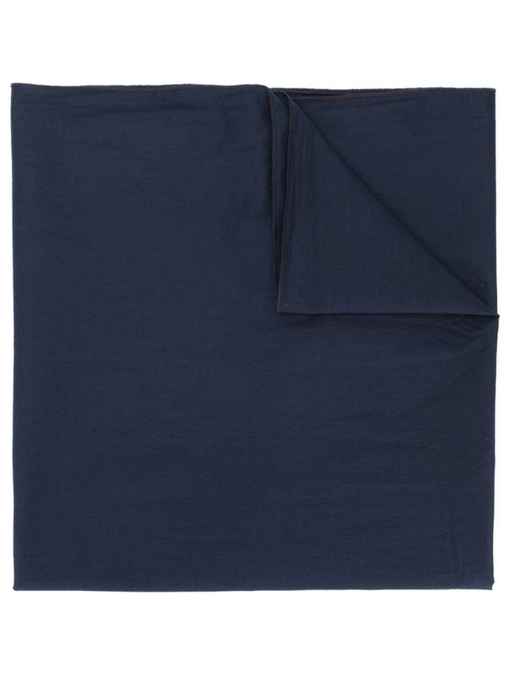 Engineered Garments Rolled Edge Scarf - Blue