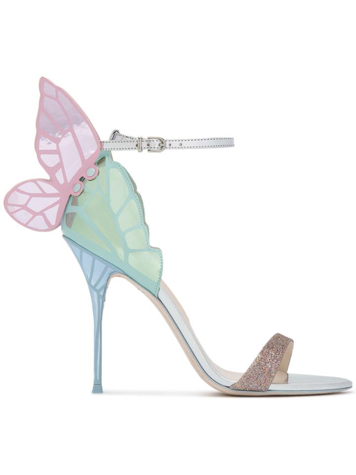 Sophia Webster Pastel Chiara 100 Sandals - Pink & Purple