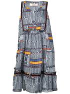 Lemlem Kente Printed Mini Dress - Blue