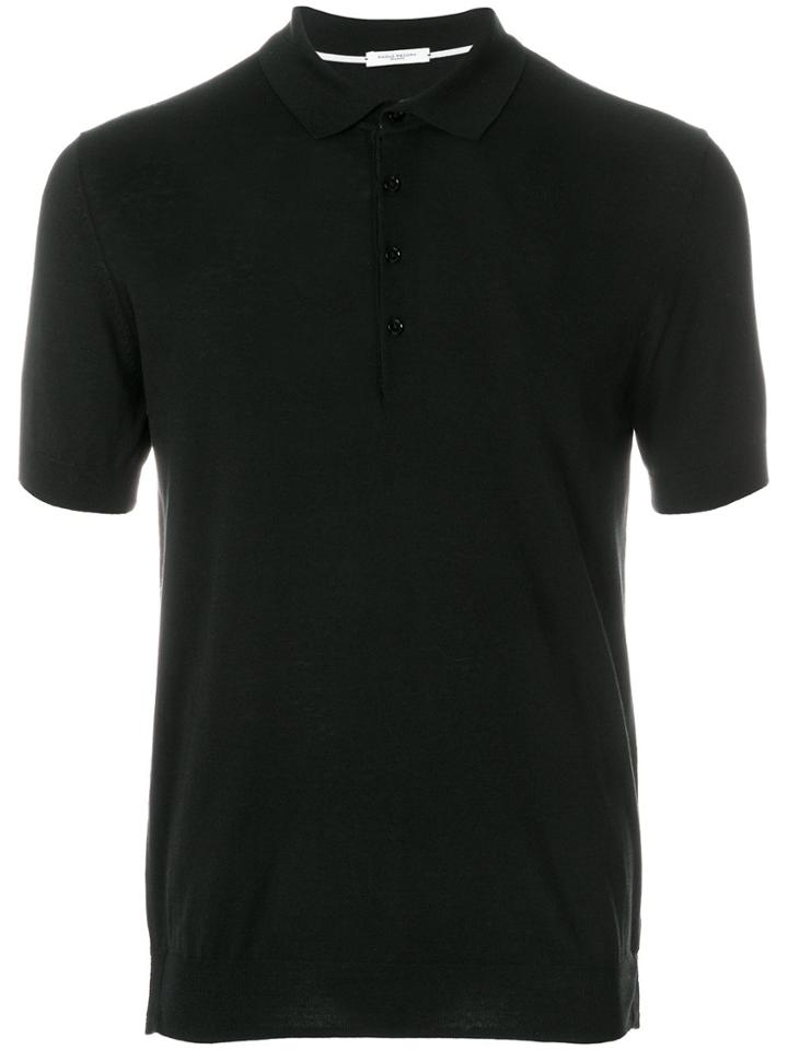 Paolo Pecora Classic Polo Shirt - Black