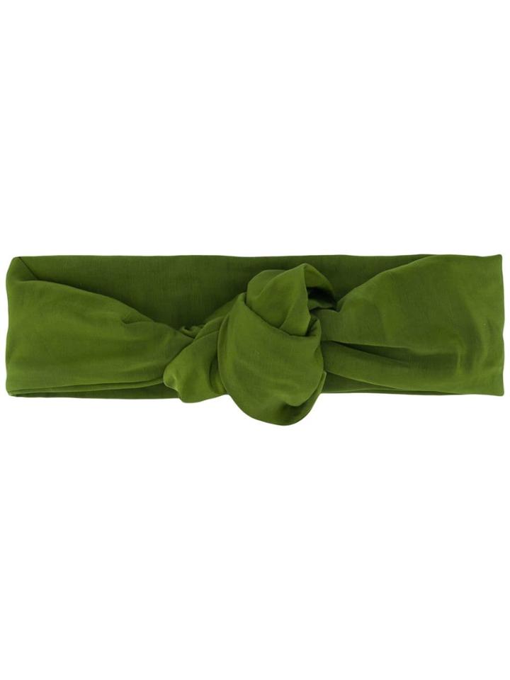 Cult Gaia Knot Headband - Green