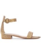 Gianvito Rossi Studded Sandals - Nude & Neutrals