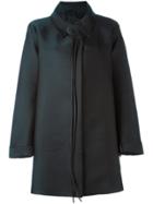 Giorgio Armani A-line Coat - Black