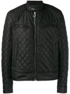 Belstaff Zipped Quilted Jacket - Black