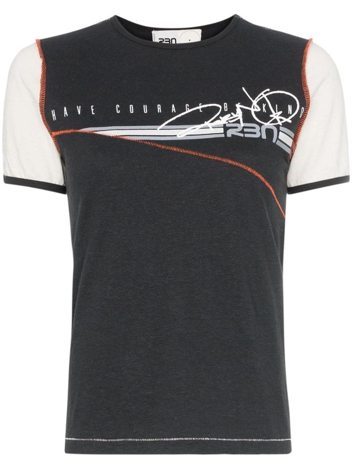 Rbn X Bjorn Borg Logo Print T-shirt - Black
