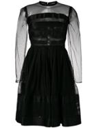 Chanel Pre-owned 1990's Fit-and-flare Dress - Black