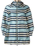 Moncler Boxy Striped Puffer Jacket