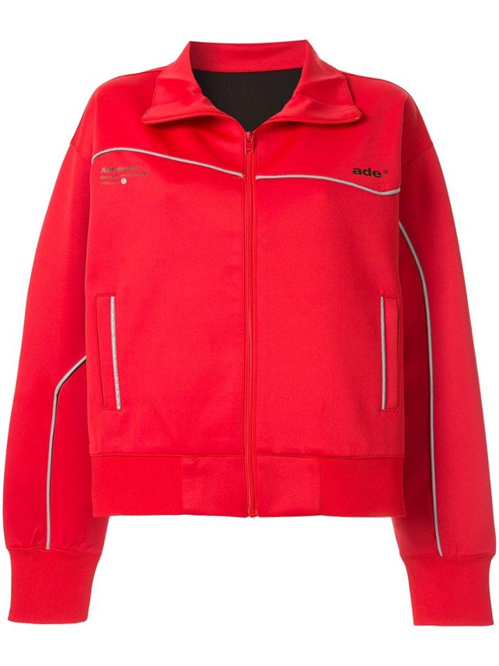 Ader Error Oversized Track Jacket - Red