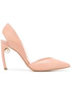 Nicholas Kirkwood 90mm Mira Pearl Sling Pumps - Neutrals