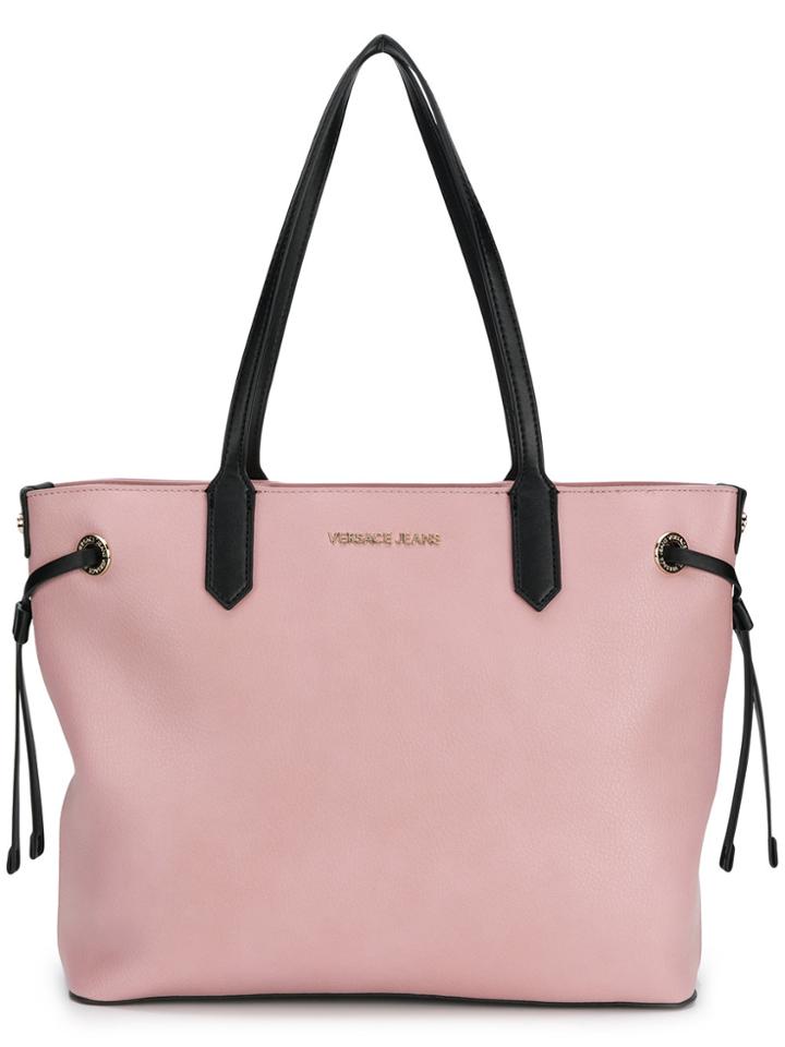 Versace Jeans Shopper Tote - Pink & Purple