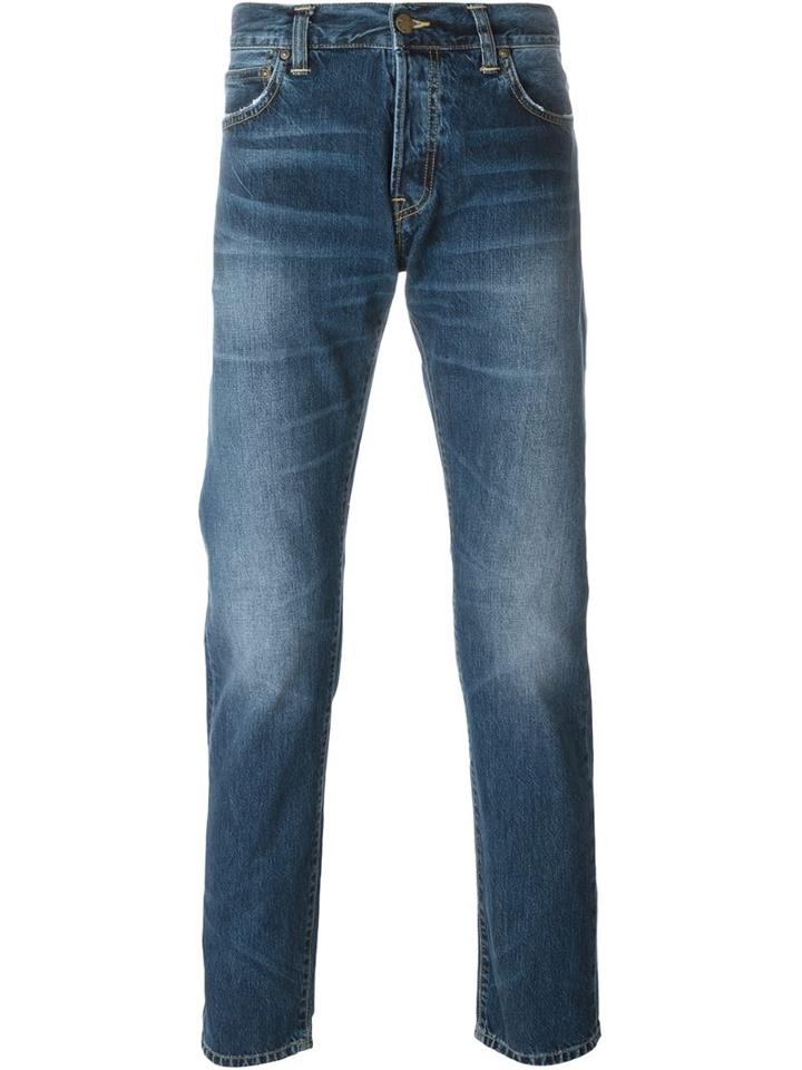 Carhartt 'buccaneer' Jeans, Men's, Size: 34, Blue, Cotton/polyester