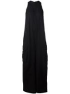Rick Owens 'bodybag' Jumpsuit, Women's, Size: 40, Black, Silk/cotton/wool