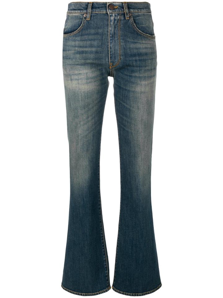 6397 Light-wash Fitted Jeans - Blue