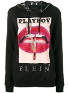 Philipp Plein Playboy Hoodie - Black