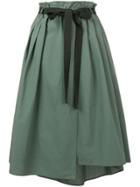 Antonelli Ibiza Flared Skirt - Green