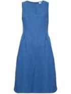 Aspesi Flared Tailored Dress - Blue
