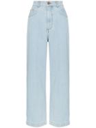 Nanushka Marfa Wide-leg Jeans - Blue