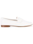 Mansur Gavriel Classic Leather Loafers - White