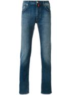 Jacob Cohen Stonewashed Regular Jeans - Blue