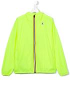 K Way Kids Fluorescent Jacket - Yellow & Orange