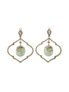 Loree Rodkin Diamond And Emerald Chandelier Earrings