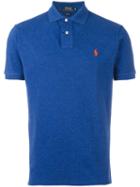 Polo Ralph Lauren Logo Embroidered Polo, Men's, Size: Xl, Blue, Cotton